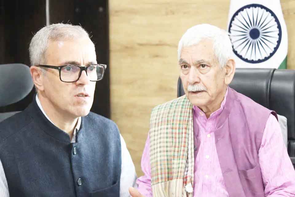 CM Omar, LG Sinha extend greetings on occasion of Eid-e-Milad-un-Nabi (SAW)