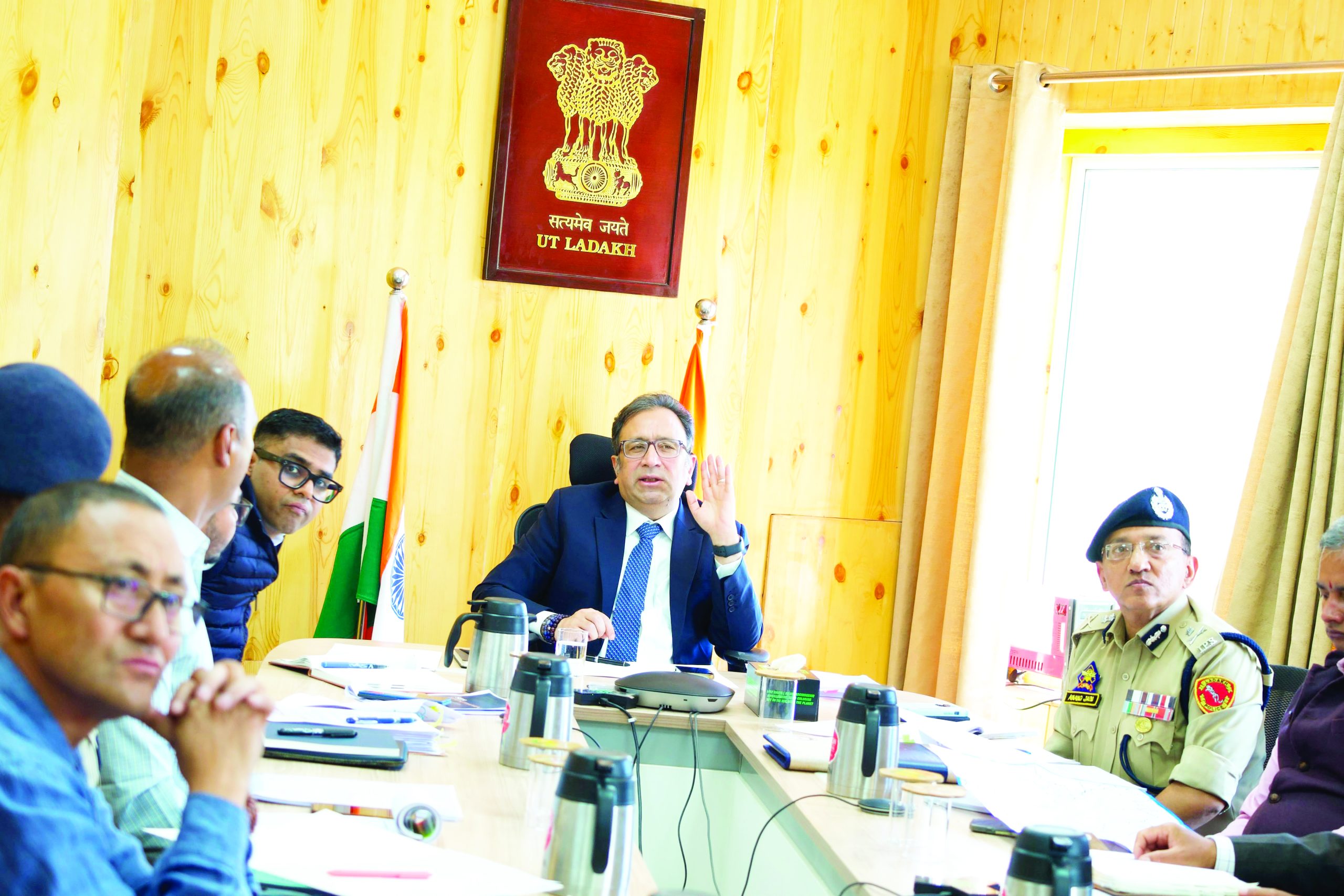CS reviews Protected Area Permit & Restricted Area Permit framework to enhance tourist facilitation in Ladakh CS reviews Protected Area Permit & Restricted Area Permit framework to enhance tourist facilitation in Ladakh