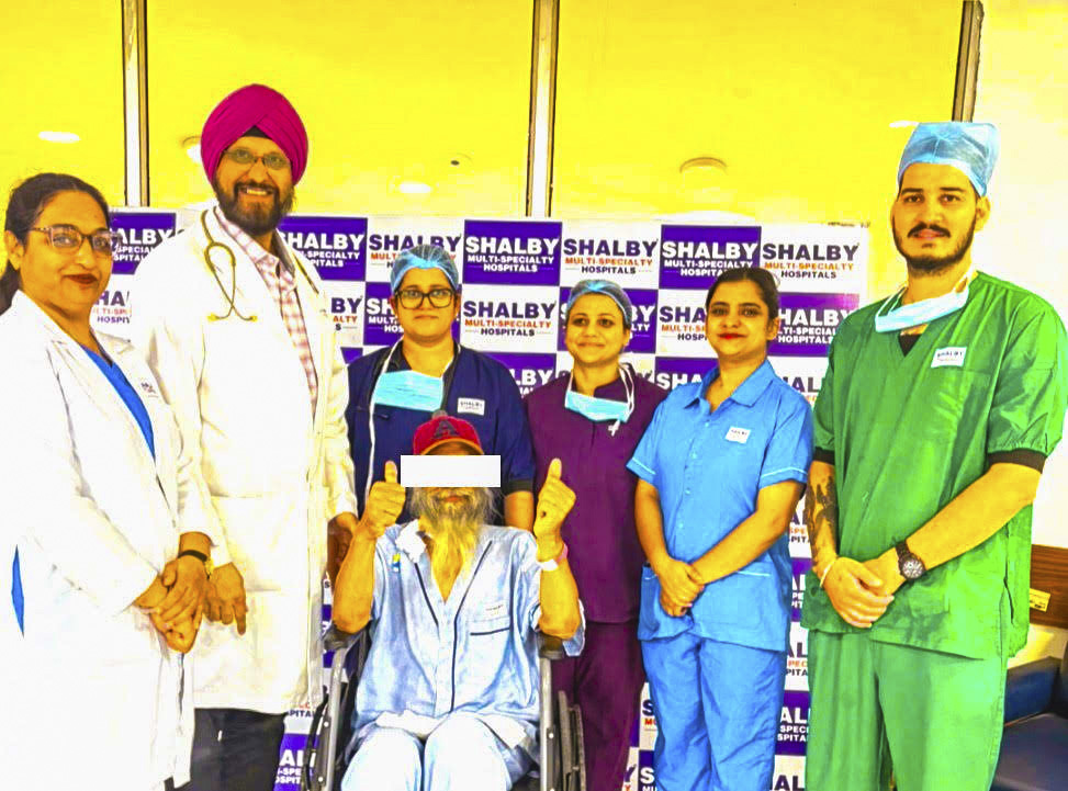 Complex peripheral vascular bypass performed at Shalby Hospital Mohali Complex peripheral vascular bypass performed at Shalby Hospital Mohali