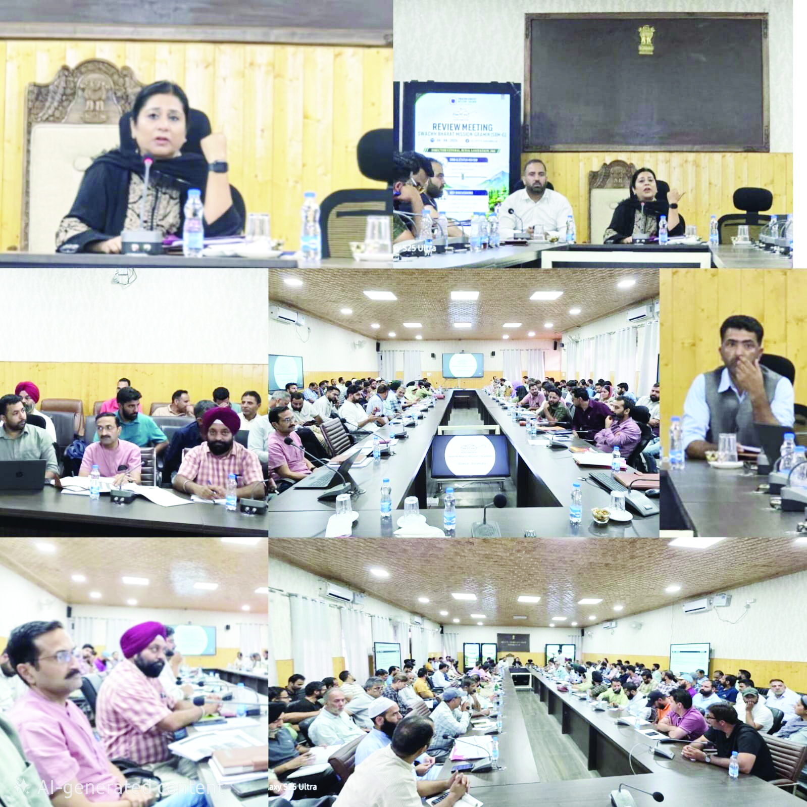 DG Rural Sanitation reviews SBM (G) Progress in Baramulla, stresses time-bound completion of sanitation infrastructure DG Rural Sanitation reviews SBM (G) Progress in Baramulla, stresses time-bound completion of sanitation infrastructure