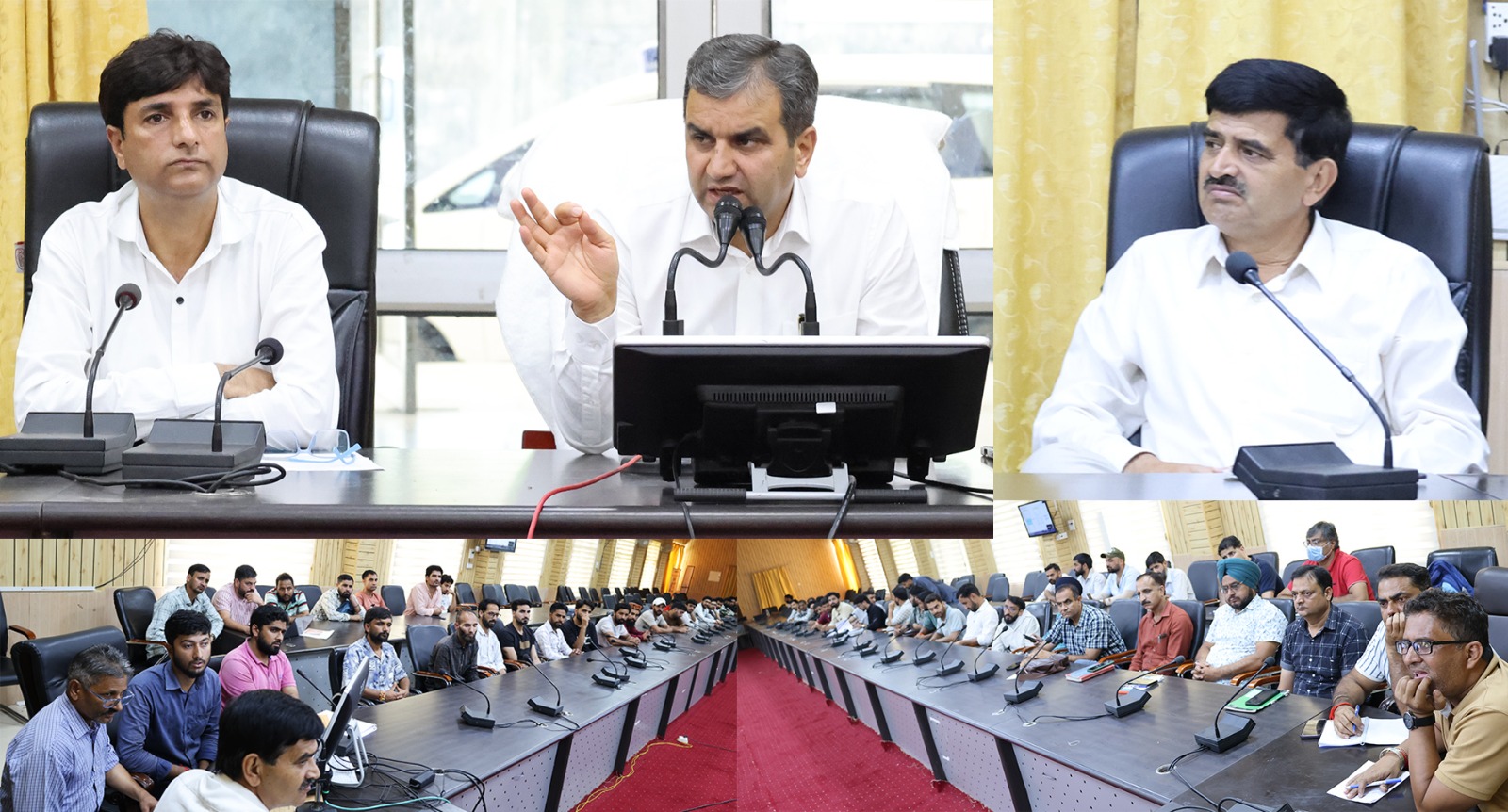 DC Ramban reviews preparedness for digital crop survey
