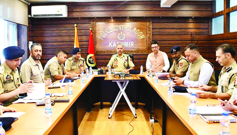 DGP Prabhat reviews security preparedness for Eid Milad-Un-Nabi, Raksha Bandhan and other events