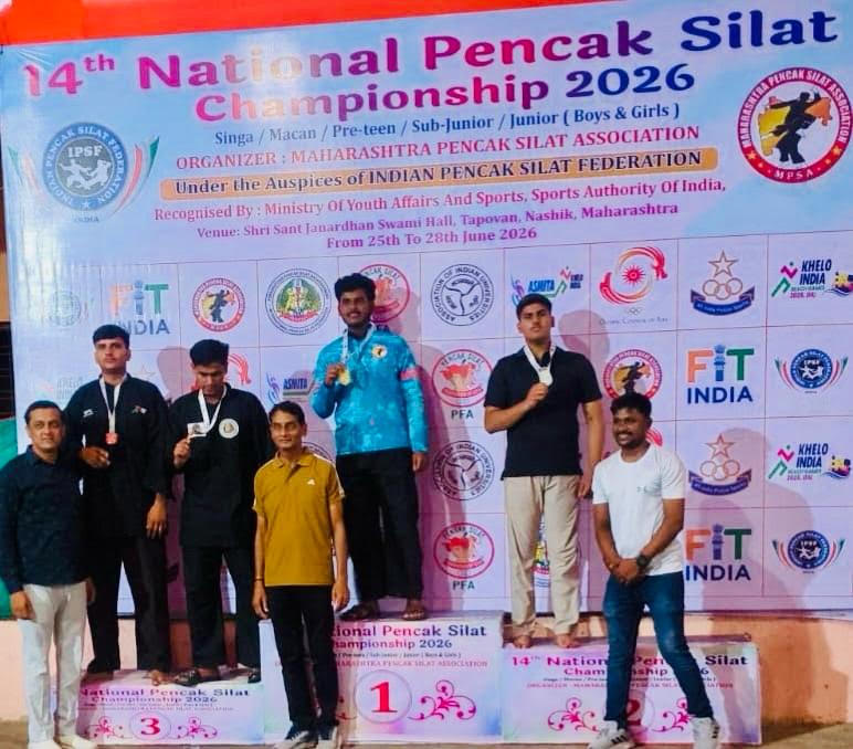 DPS Jammu student Rigved bags silver medal at 14th National Pencak Silat Championship