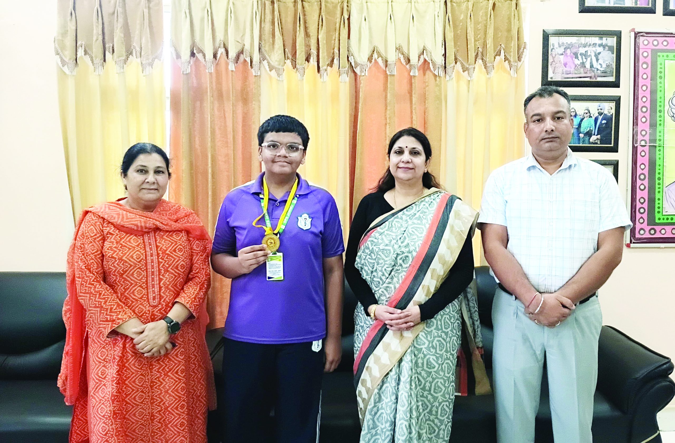 DPS Jammu student wins gold medal in district judo championship 2026