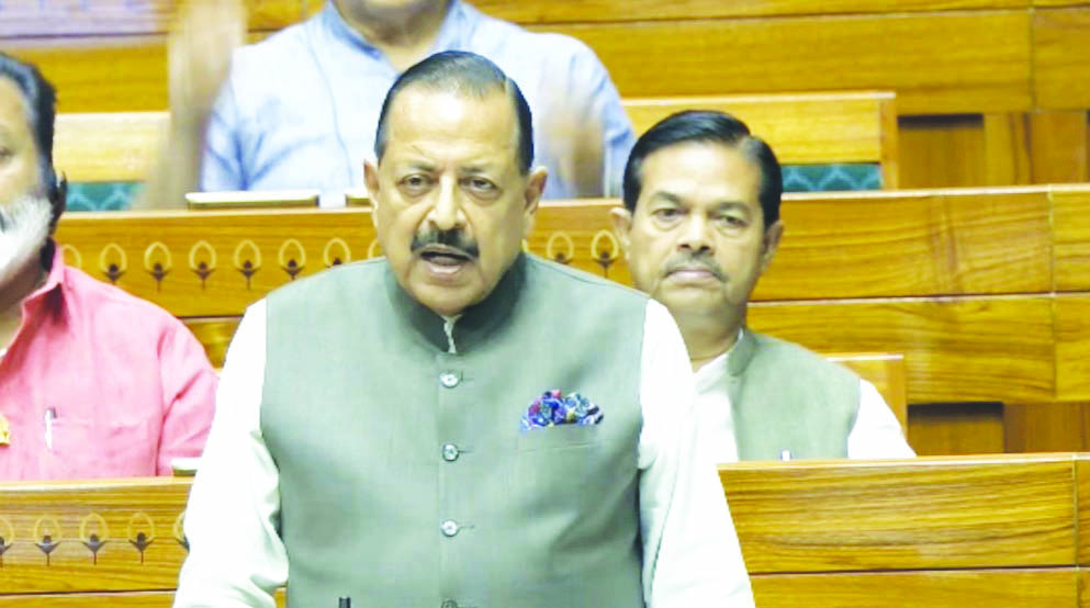 Dr Jitendra shares in LS India’s Thorium driven indigenous Nuclear strategy