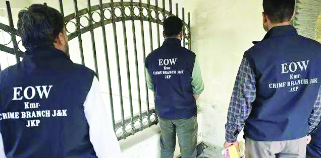 Habitual fraudster chargesheeted in fake Job racket: EOW Kashmir