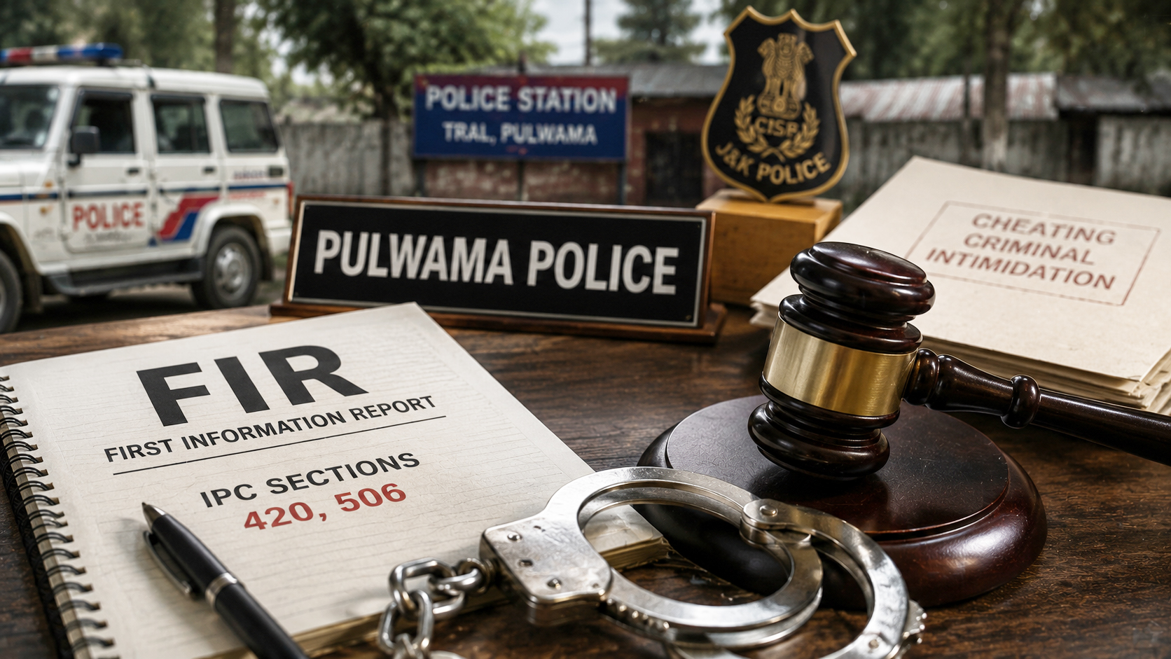 Police book BJP leader for cheating, Criminal intimidation in South Kashmir