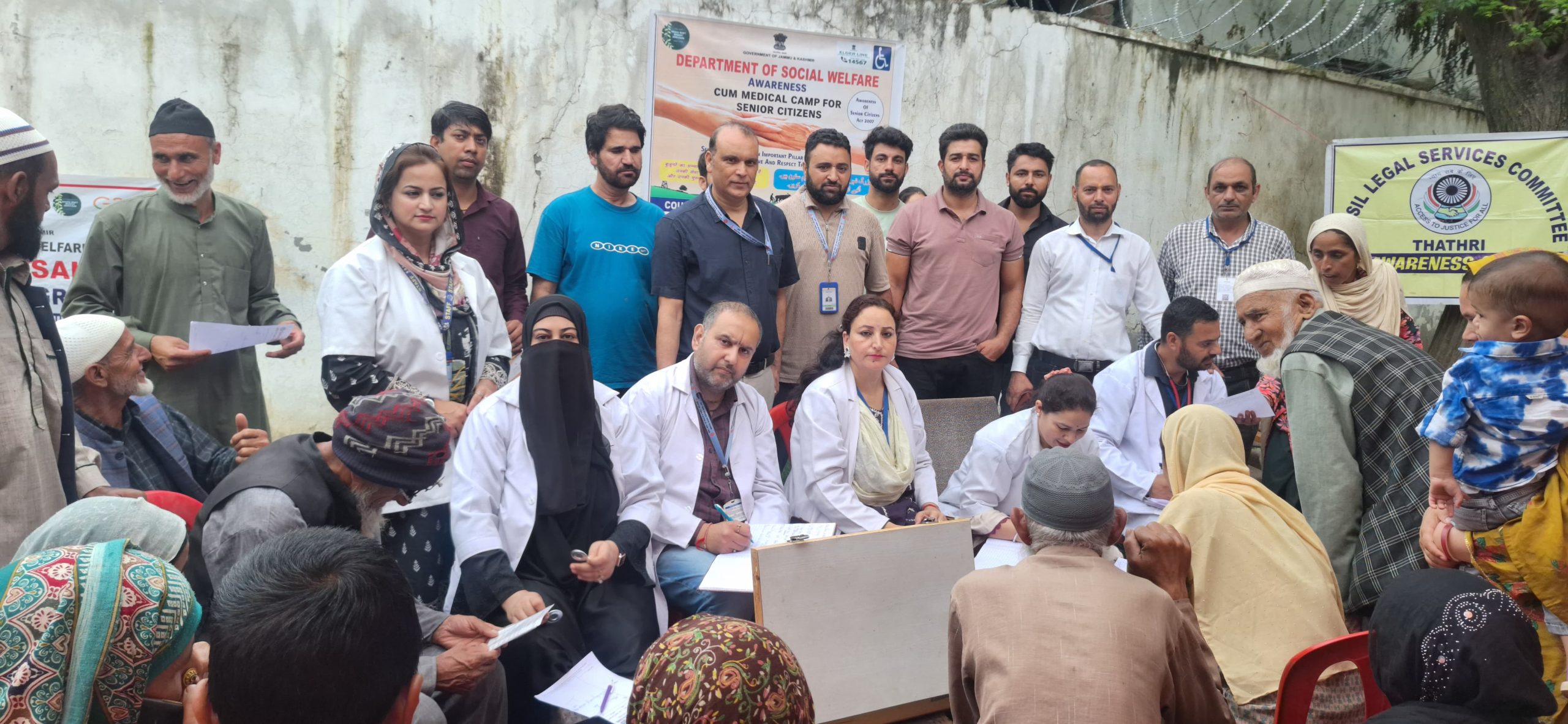 Free Health Screening Camp for senior citizens organised in Thathri