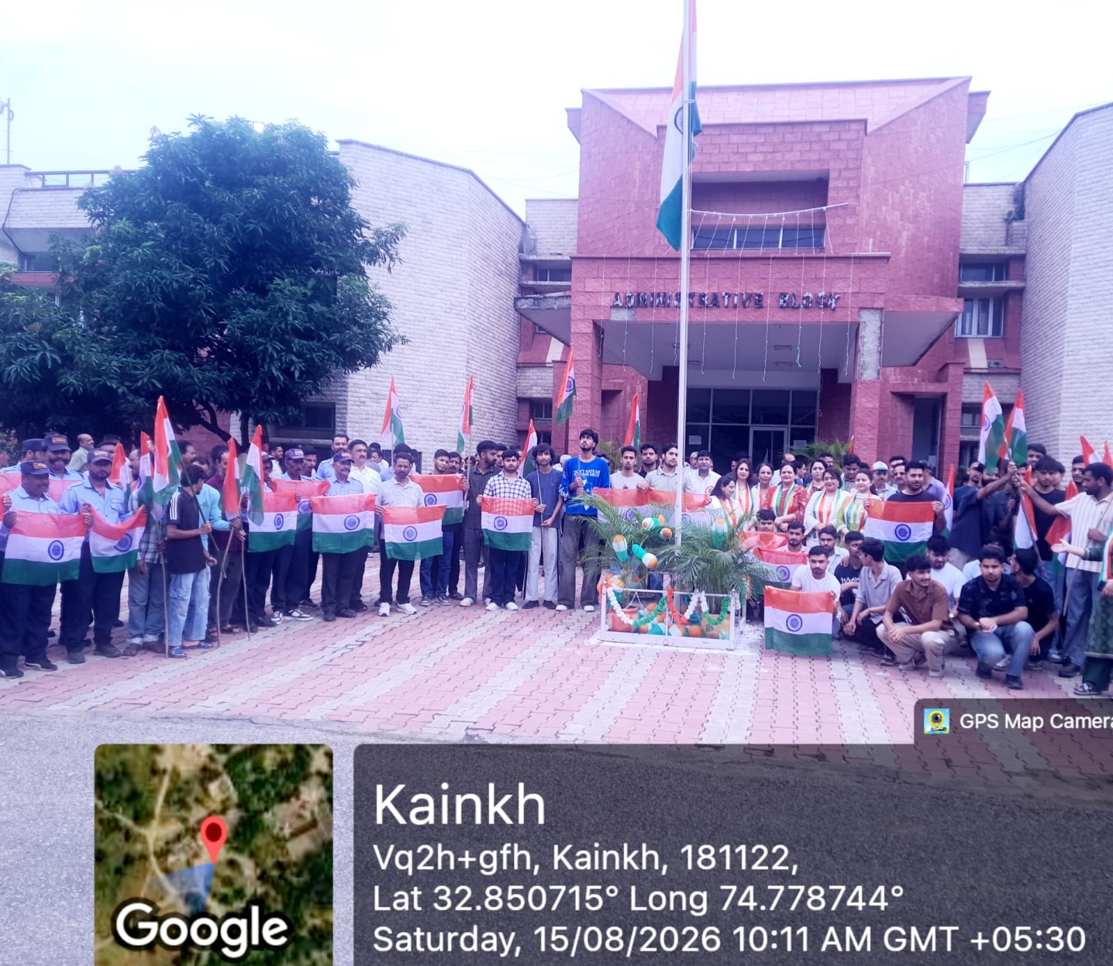 GCET Jammu celebrates 80th Independence Day with patriotic fervour GCET Jammu celebrates 80th Independence Day with patriotic fervour