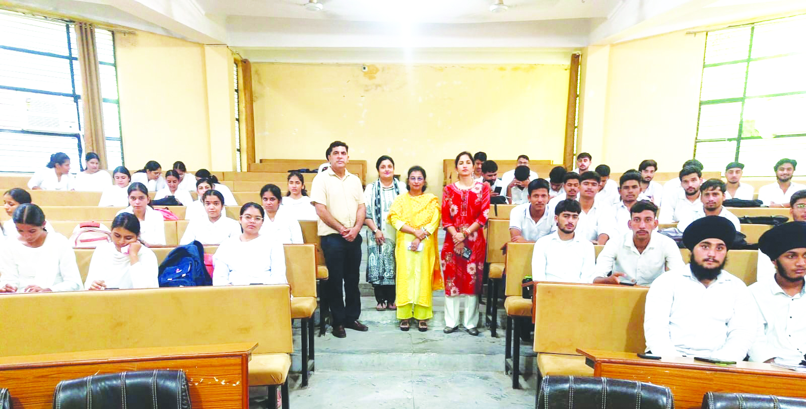 GDC R S Pura participates in live telecast of “khelo India Samvaad – Khel Ki Baat PM Ke Saath”