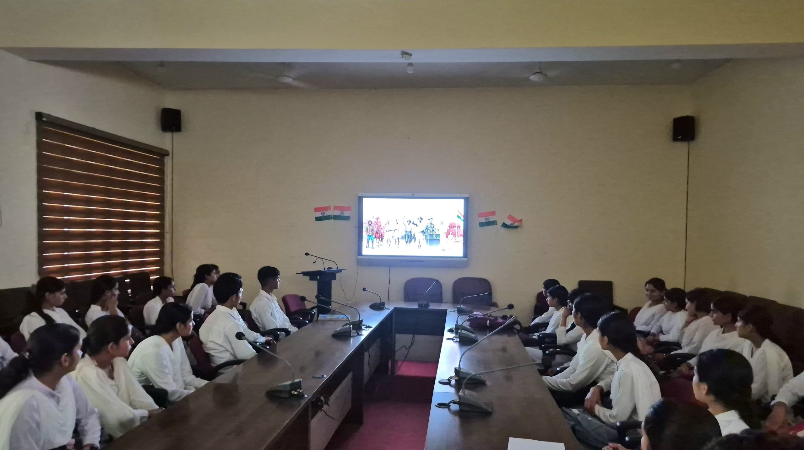 GDC Ramnagar Organises Lecture-cum-Documentary Screening on India’s Freedom Struggle