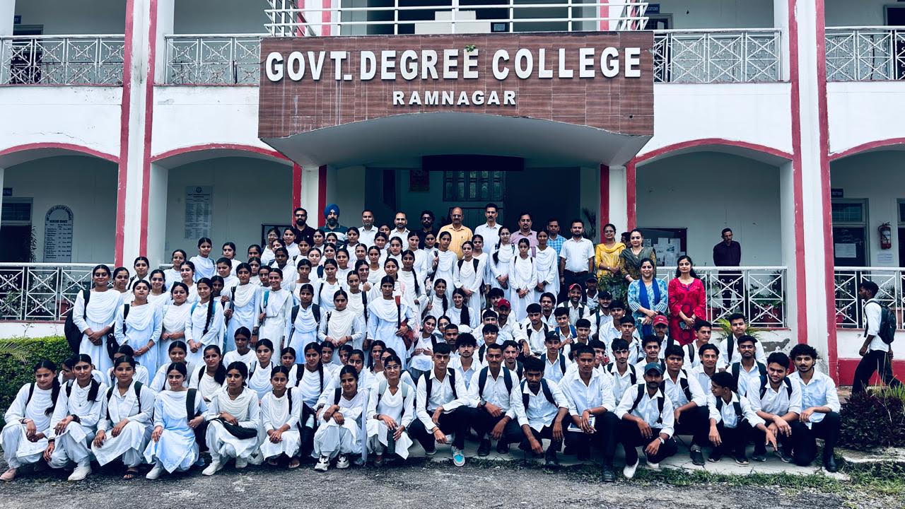 GDC Ramnagar organises Orientation/Induction Programme for Semester-I students GDC Ramnagar organises Orientation/Induction Programme for Semester-I students