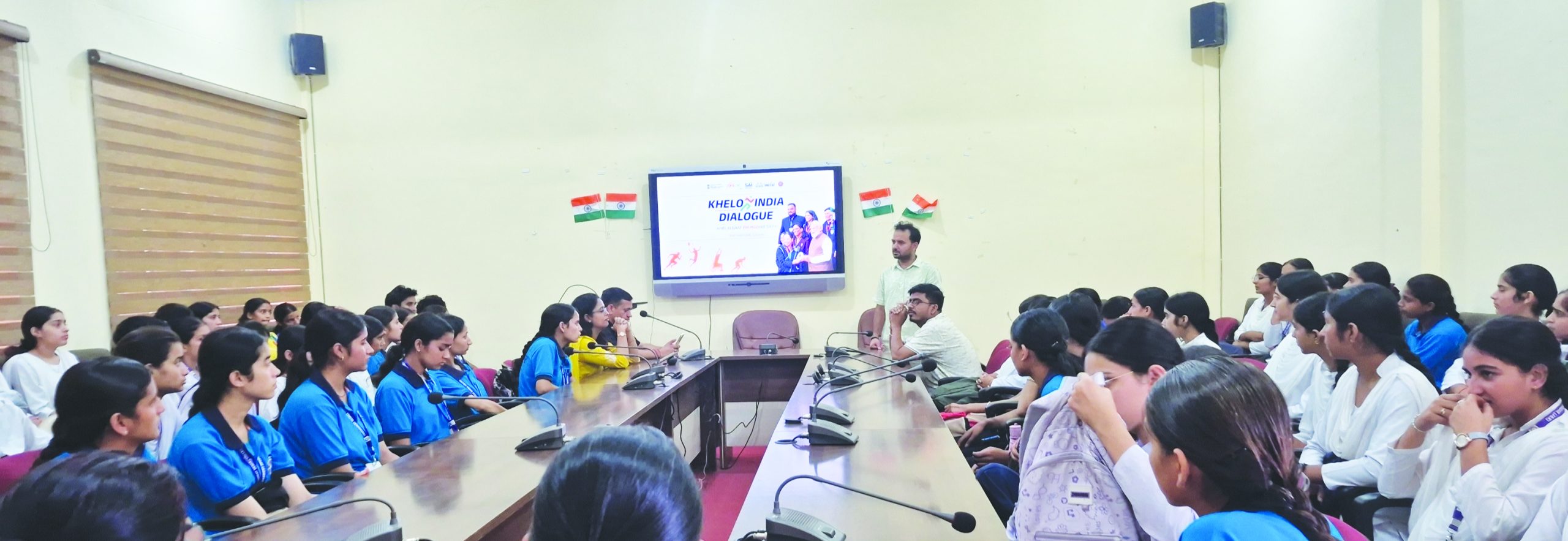 GDC Ramnagar participates in Khelo India Samvaad – “Khel Ki Baat PM KeSaath”