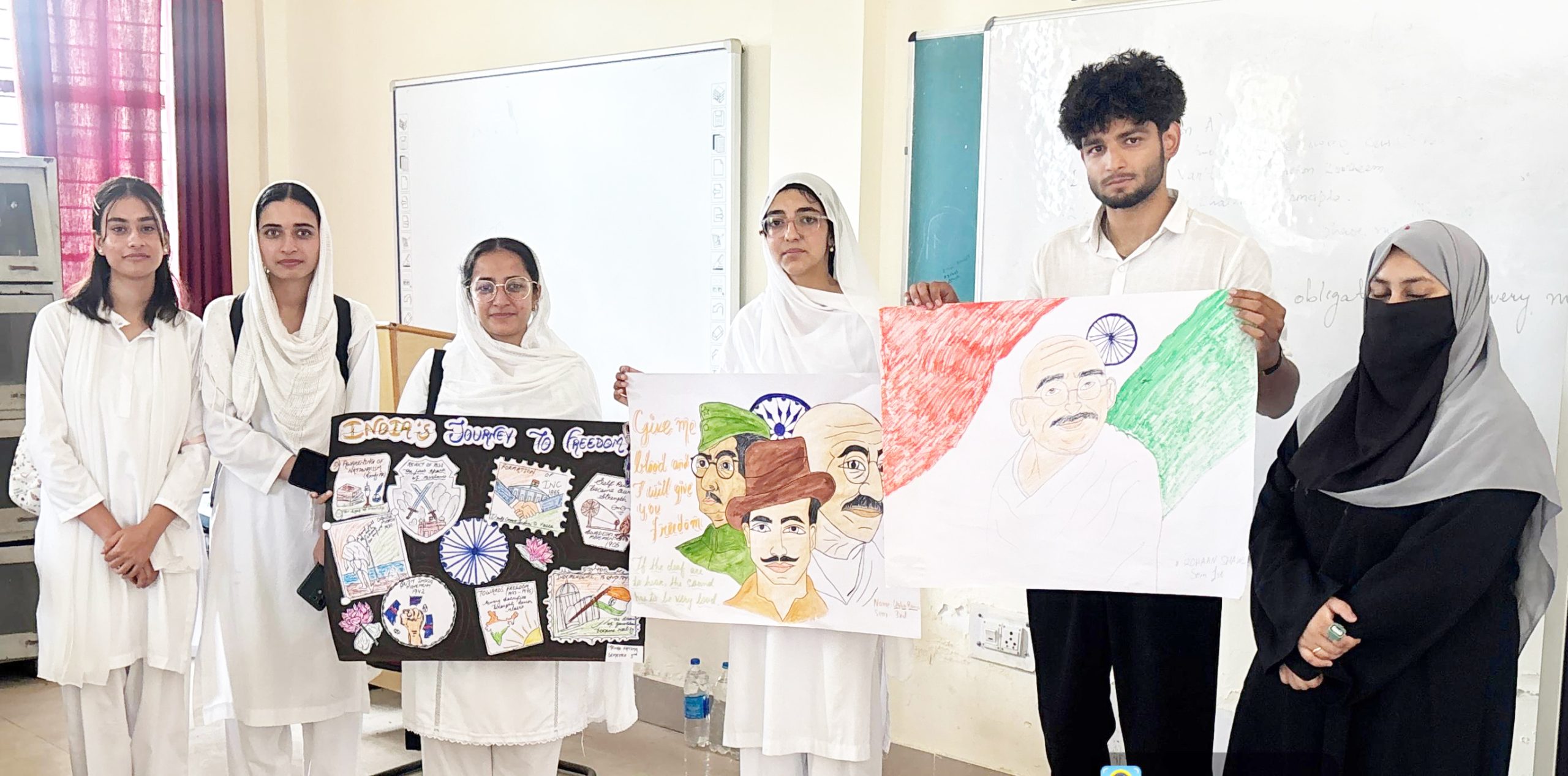 GDC Thannamandi holds Painting Competition as part of Independence Day celebrations