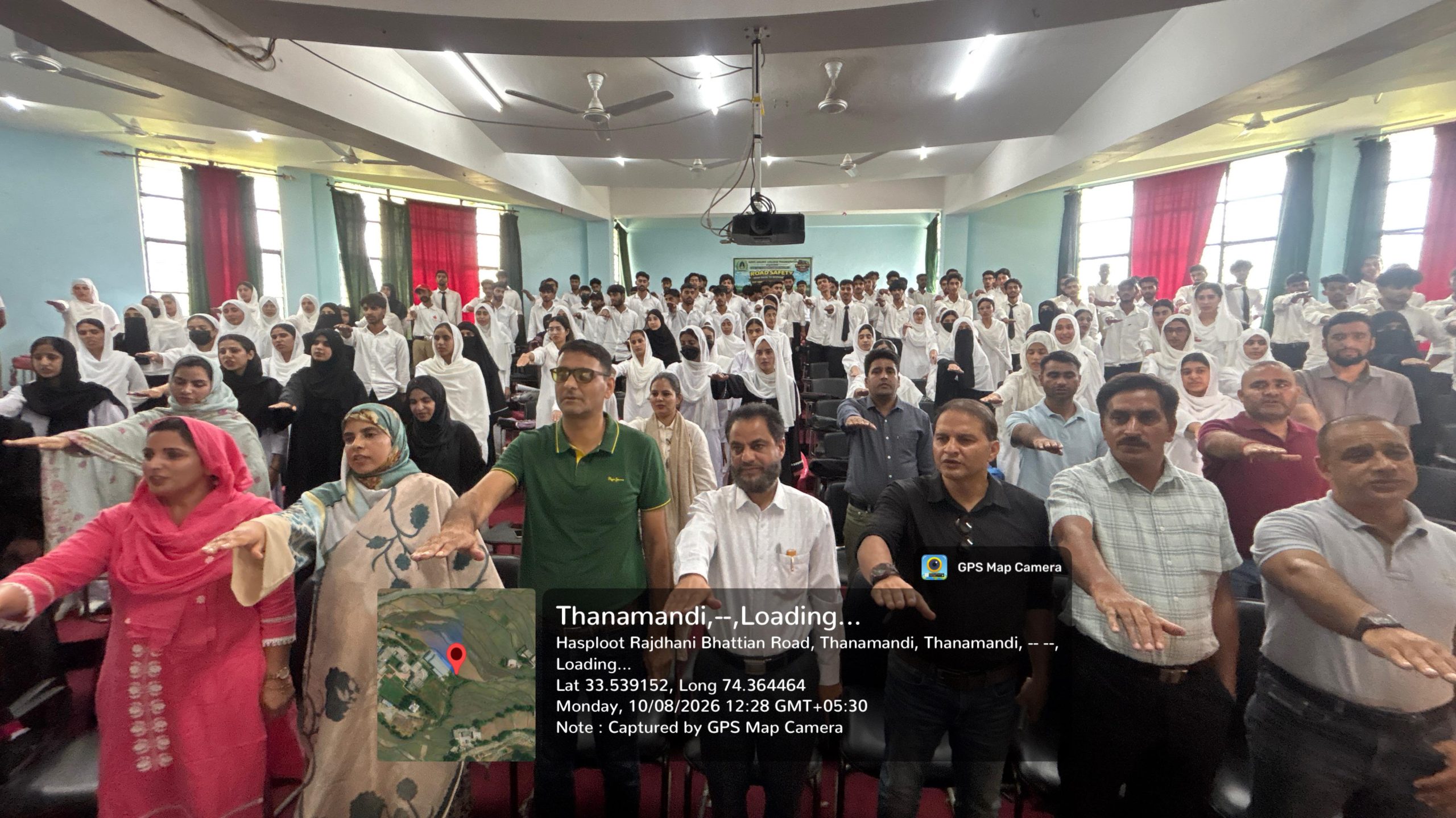 GDC Thannamandi organizes induction programme for freshers