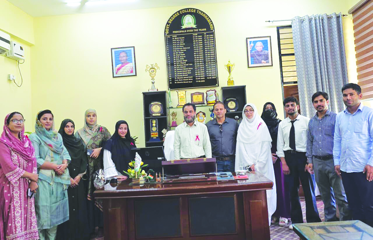 GDC Thannamandi students bring laurels to college at Inter-Collegiate Competition