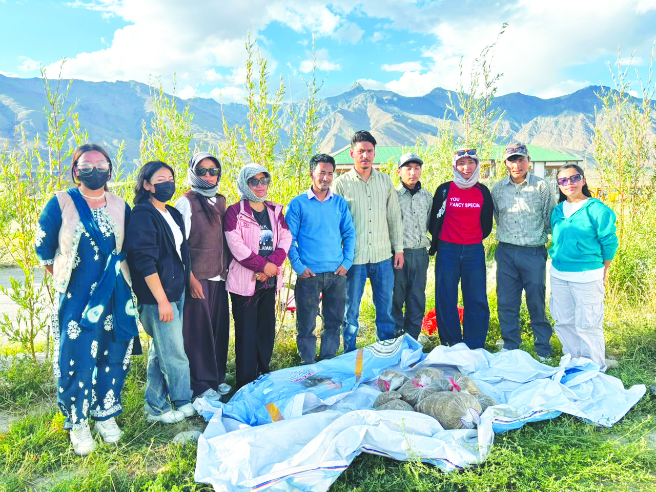 GDC Zanskar conducts Mushroom Cultivation Training Programme in collaboration with HVT Foundation