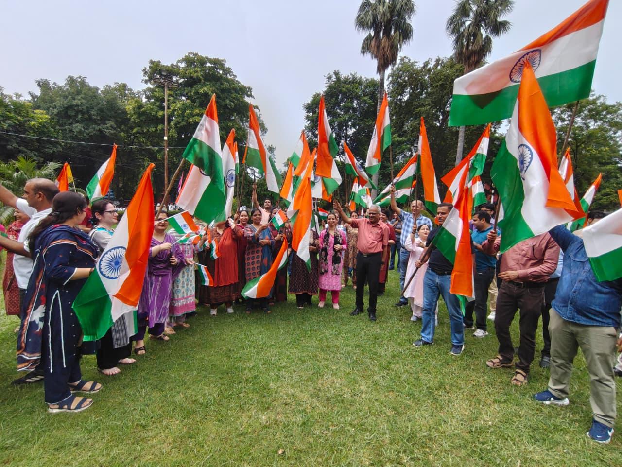 GGM Science College organizes Tiranga Rally to commemorate 150th Anniversary of ‘Vande Mataram’