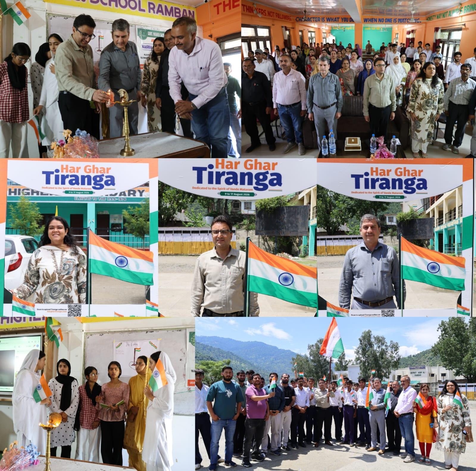 Har Ghar Tiranga Campaign Begins Across Ramban with Enthusiastic Participation