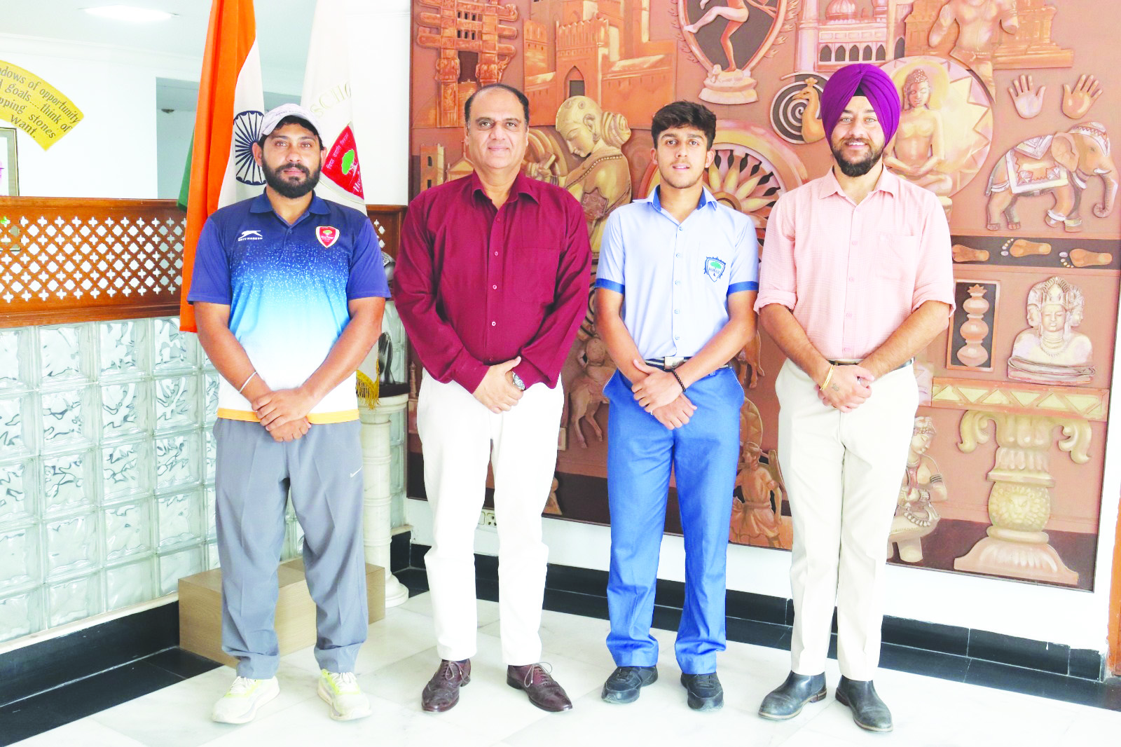 Heritagean Puneesh Puri honoured with Special Cash Award for Sporting Excellence
