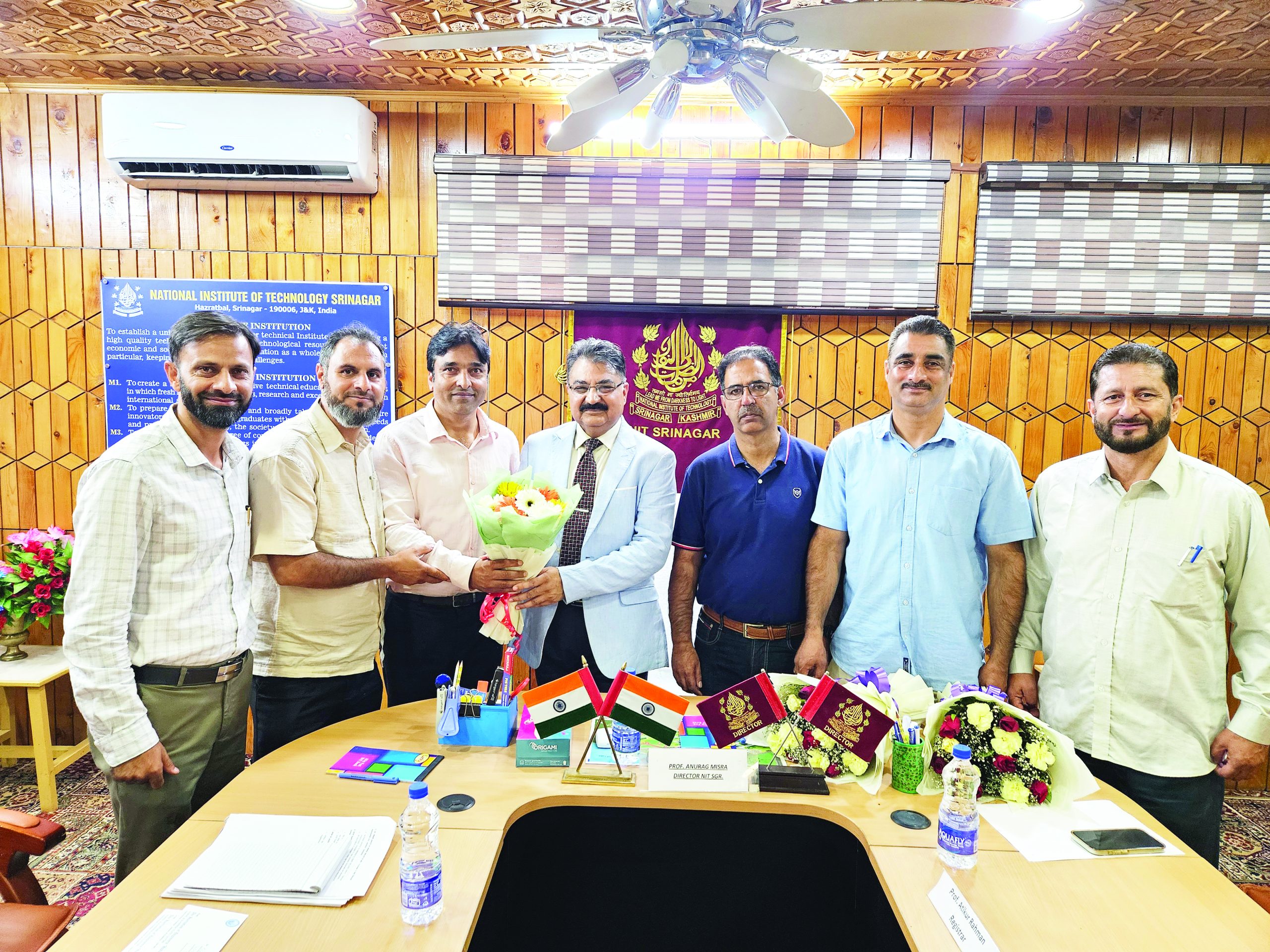 IEI J&K State Centre welcomes newly appointed Director of NIT Srinagar IEI J&K State Centre welcomes newly appointed Director of NIT Srinagar