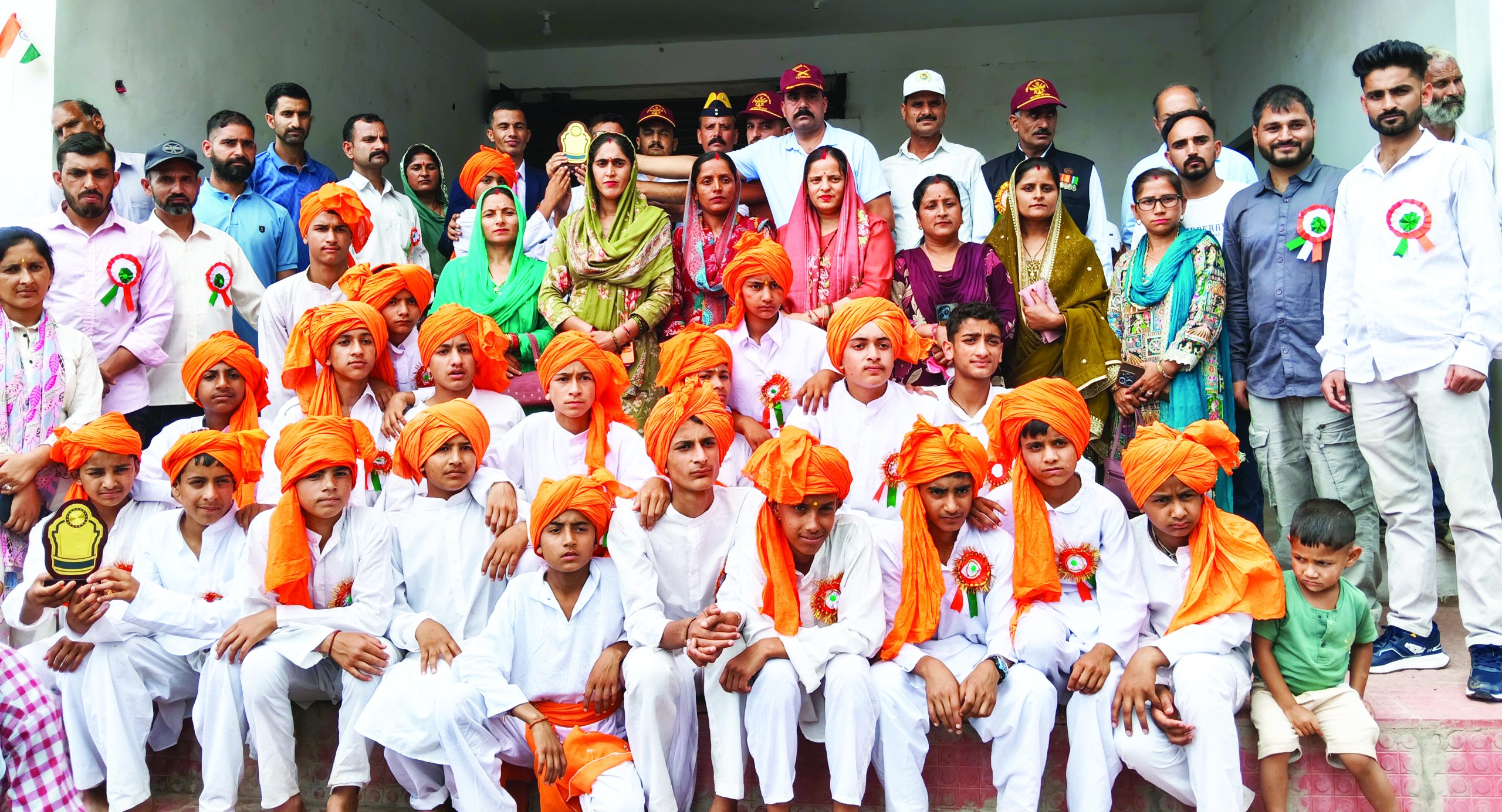 Independence Day celebrated at GMS Mir Sarti