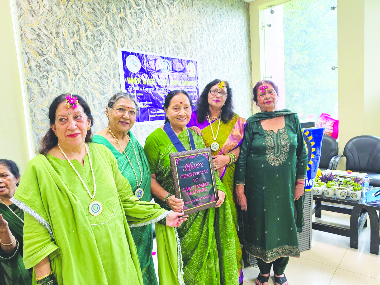 Inner Wheel Club Jammu Sampark celebrates Teej Festival