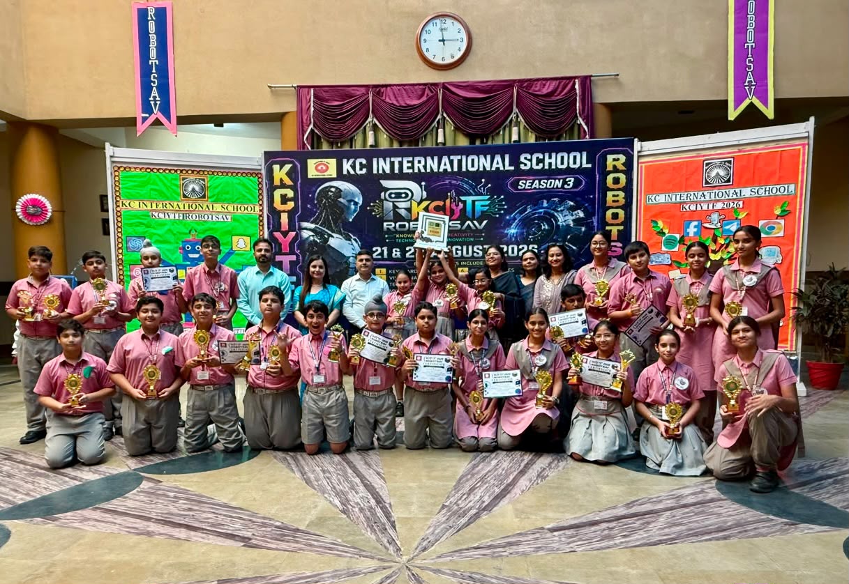 Jodhamal Public School wins overall best delegate trophy at RoboTSAV 2026 Jodhamal Public School wins overall best delegate trophy at RoboTSAV 2026