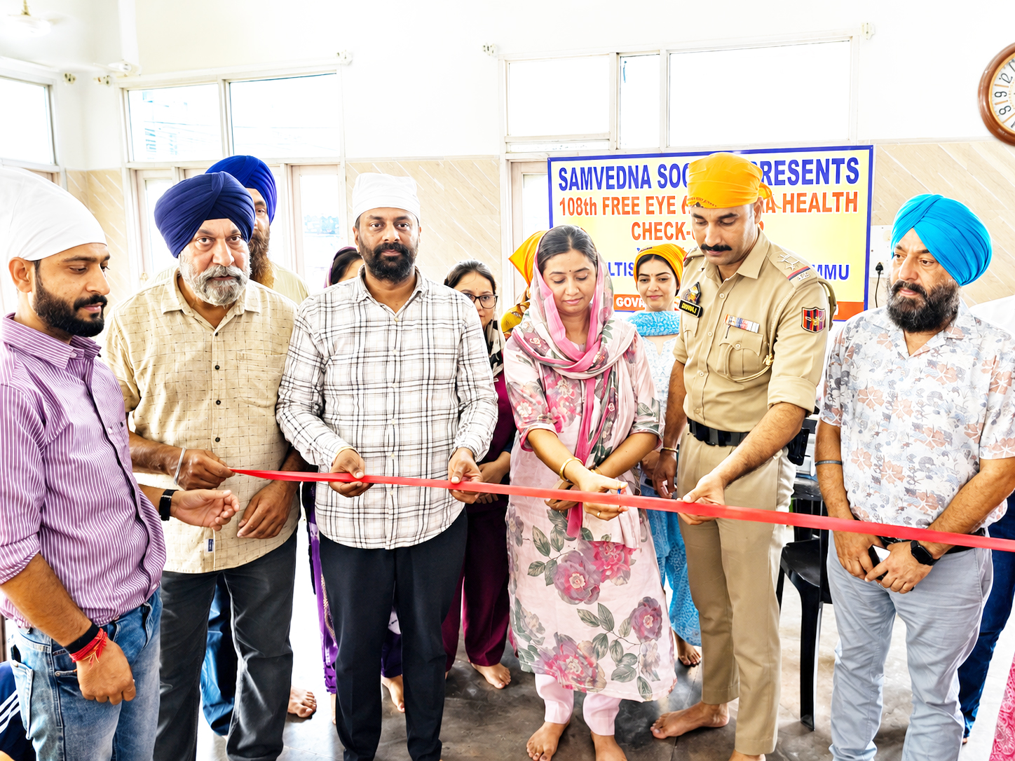 Keshav Chopra organizes 108th Free Eye Screening and General Health Check-Up Camp Keshav Chopra organizes 108th Free Eye Screening and General Health Check-Up Camp