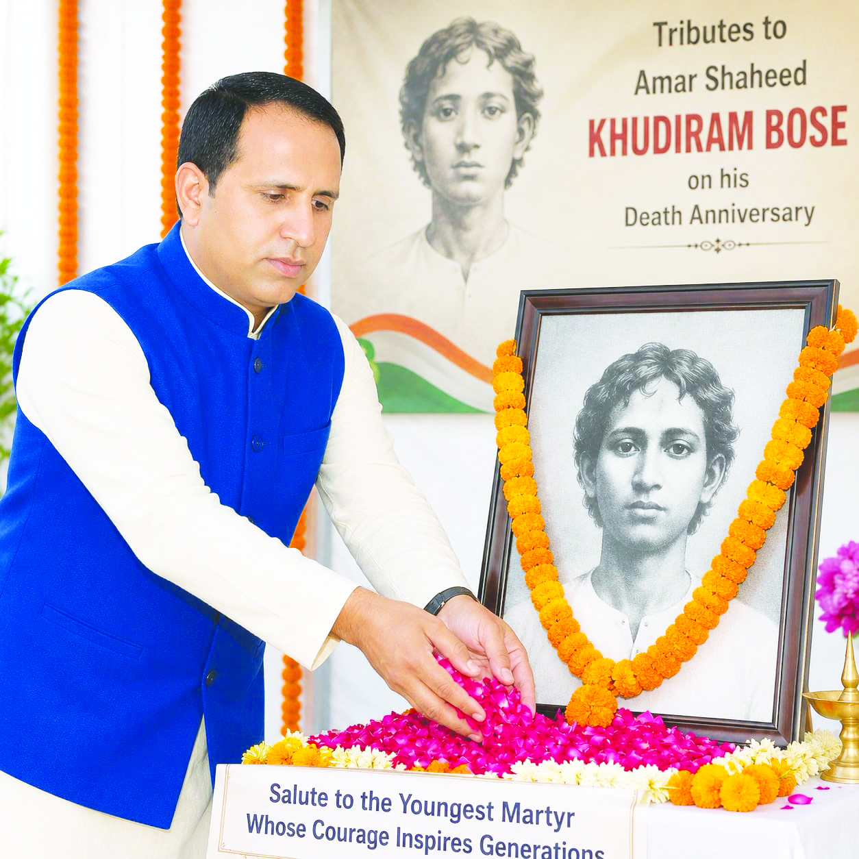 Khudiram Bose’s sacrifice an immortal symbol of patriotism and courage: Adv Devraj