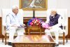 LG Manoj Sinha Meets PM Narendra Modi in New Delhi
