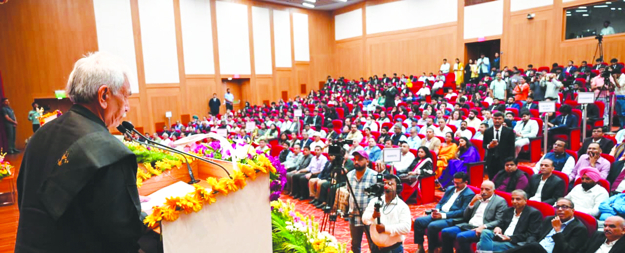 LG attends 10 years celebration of IIM Jammu