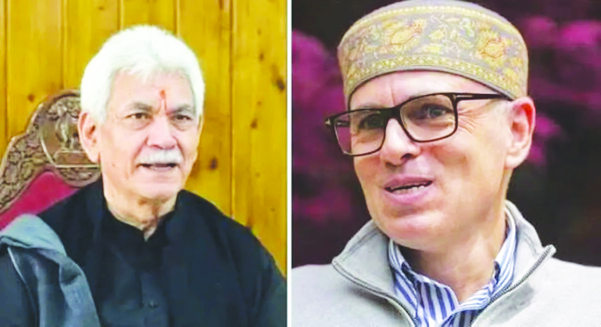LG Sinha, CM Omar greet people of Jammu Kashmir on Raksha Bandhan