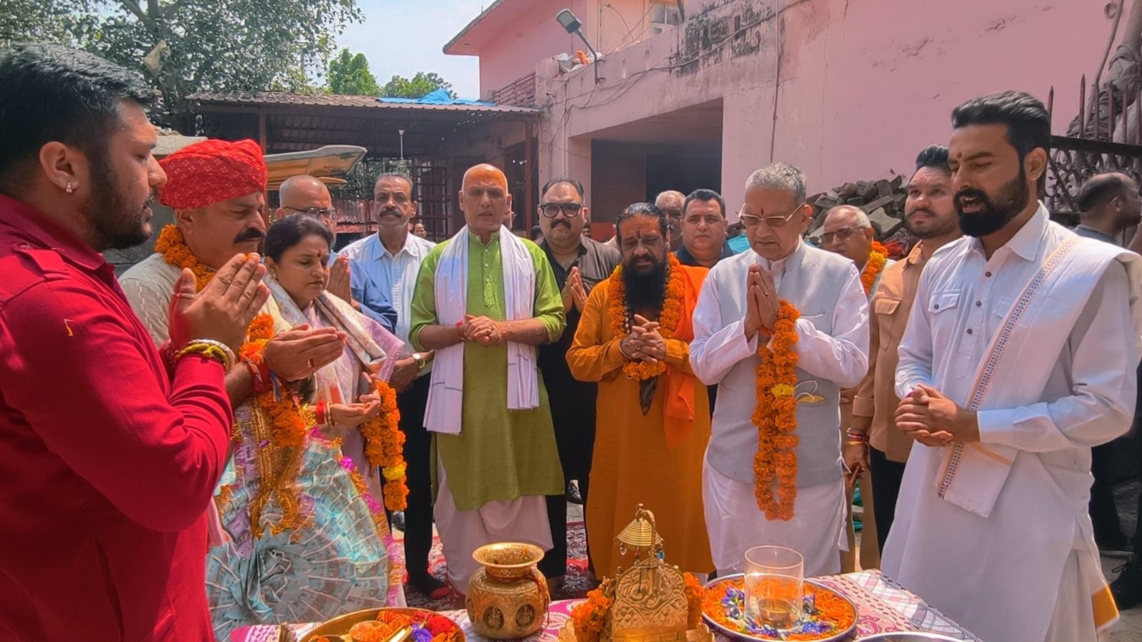 Lanter Ceremony held at modern four-storey Gaushalla Bhawan at Amphalla