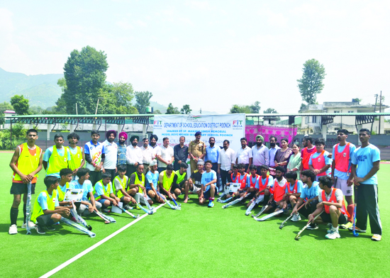 National Sports Day celebrated at Model Boys Higher Secondary School Poonch