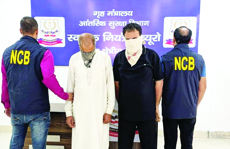 NCB busts Cross-Border Heroin cartel in Jammu; Mastermind among 3 arrested with 5.16 Kg Heroin