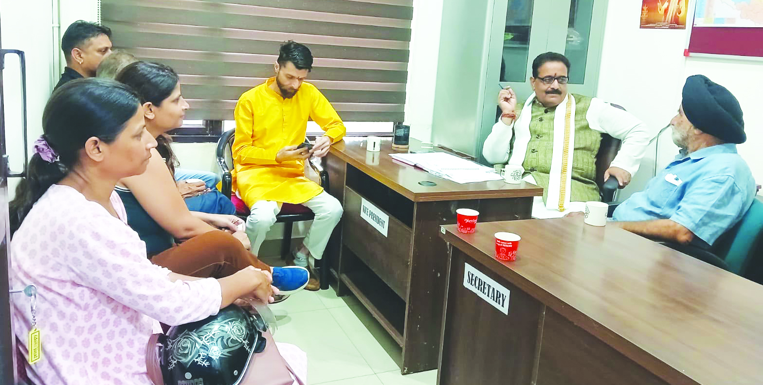 Negligence at government premises unacceptable:Charak Seeks immediate action at Bikram Chowk