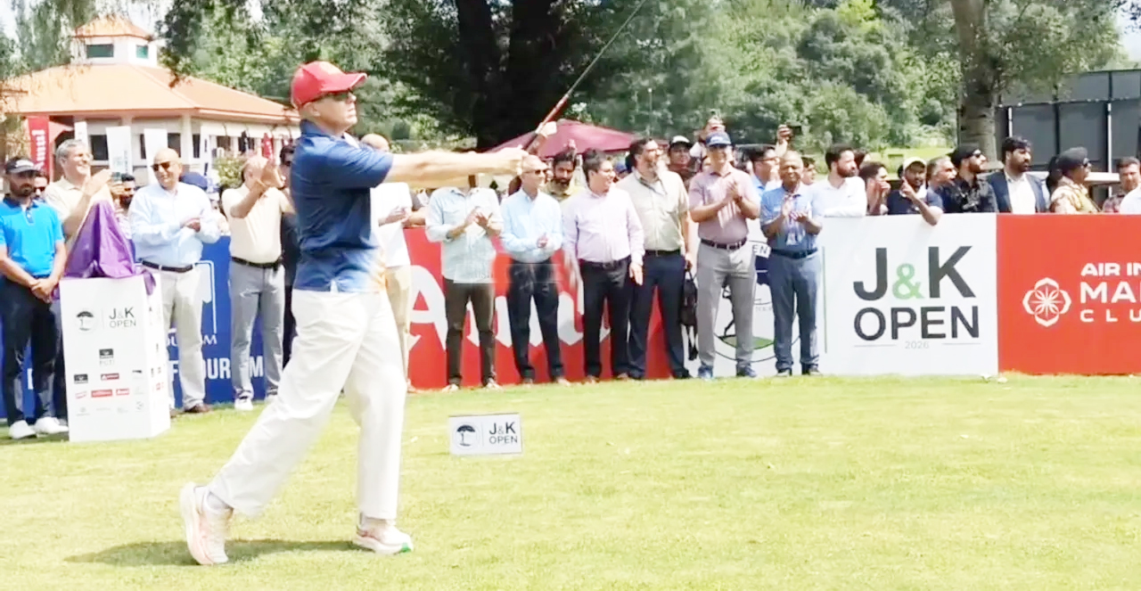 Kashmir must reclaim its place on India’s golf map: CM Omar Abdullah Kashmir must reclaim its place on India’s golf map: CM Omar Abdullah