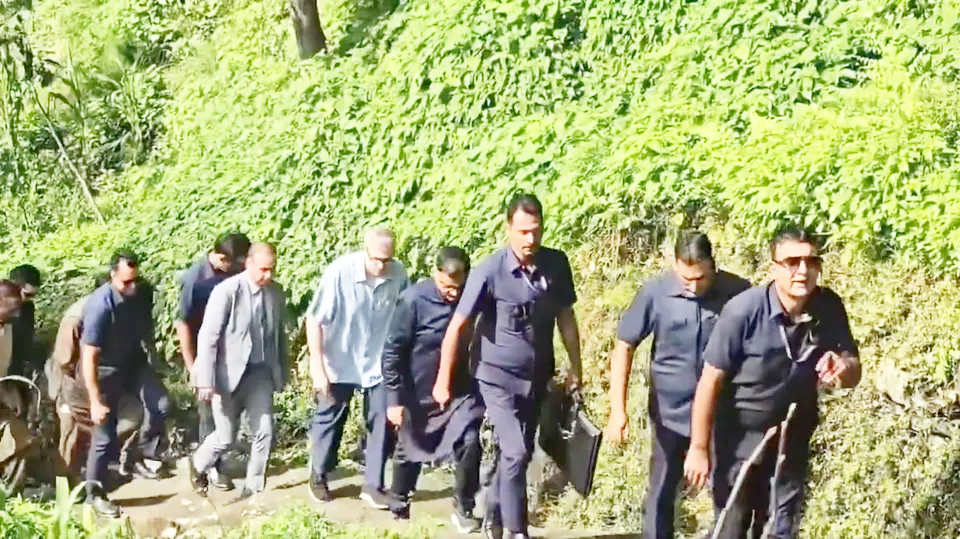 Omar Abdullah visits Poonch, meets villager who lost eight members of family in cloudburst tragedy