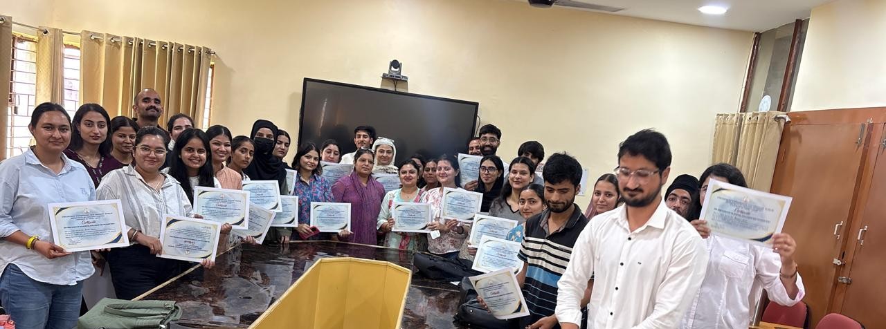 One-Week workshop on Artificial Intelligence and Software Tools concludes at Department of Lifelong Learning