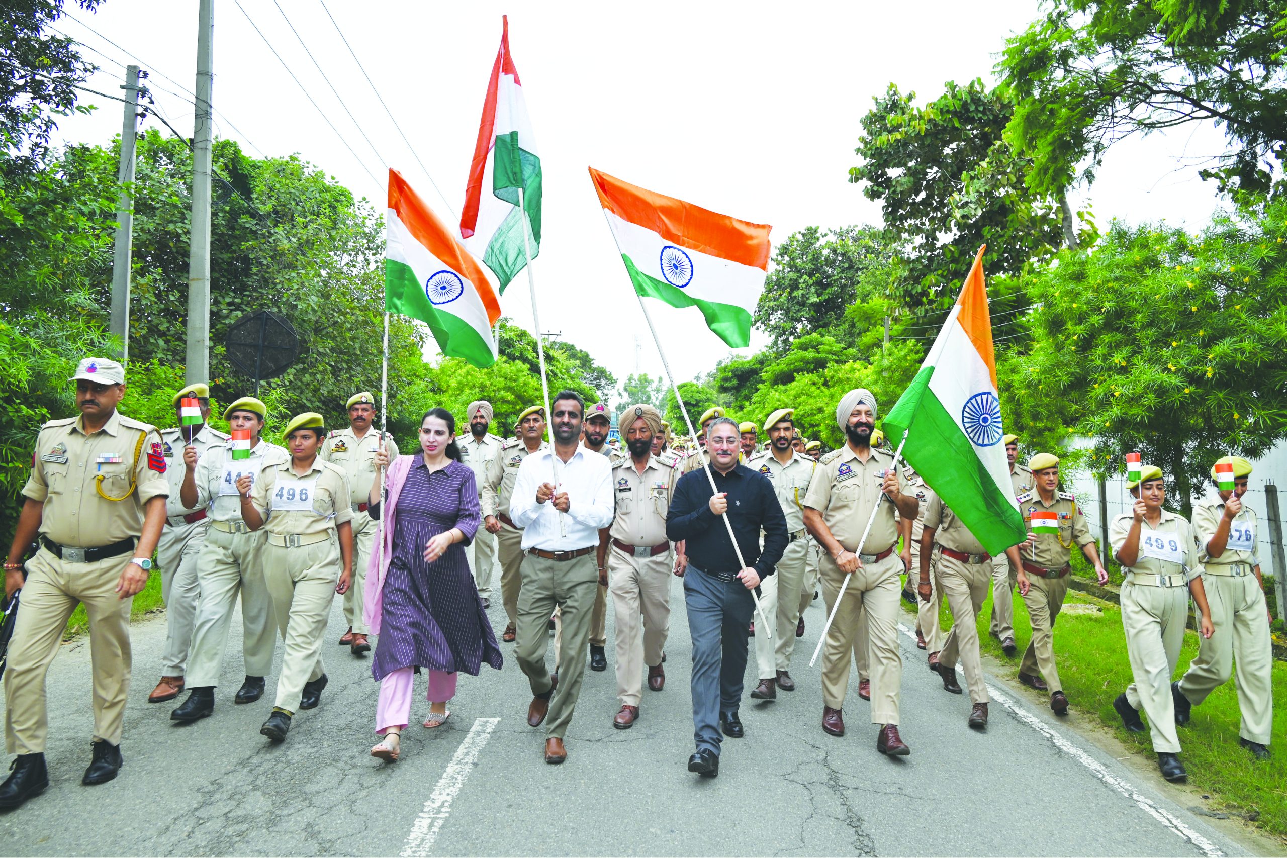 PTTI Vijaypur organizes Tiranga Rally under Har Ghar Tiranga campaign