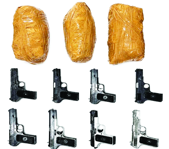 Punjab Police busts weapons, Narcotics smuggling modules; 6 held