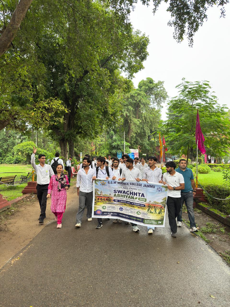 Plogathon organized at GGM Science College Jammu