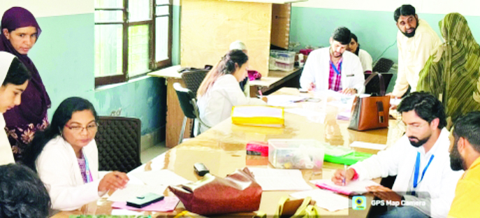 RARI Jammu conducts free Ayurvedic Medical Camp, Healthcare-Seeking Behaviour Survey at Loran