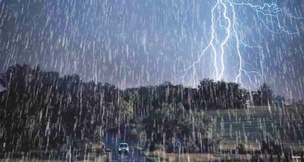 Widespread Rain, Thunderstorms forecast across Jammu Kashmir till August 20