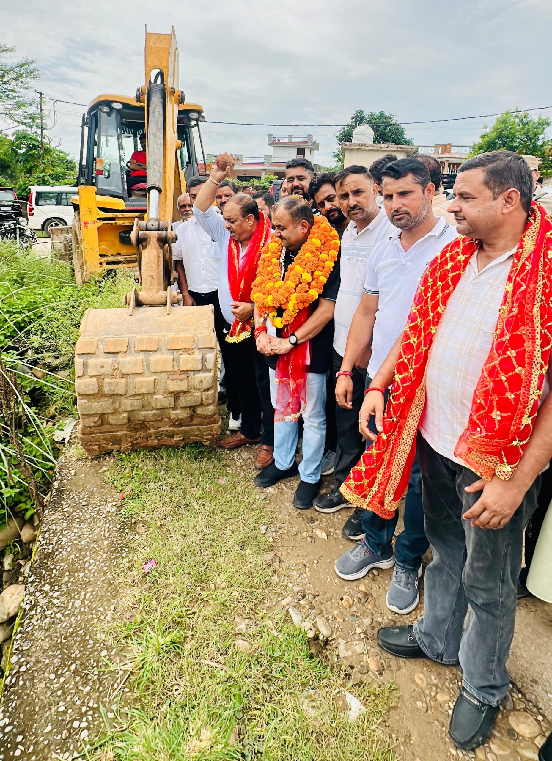 Randhawa starts Rs 90 lakh crate work in Chatta, calls for strong flood protection measures