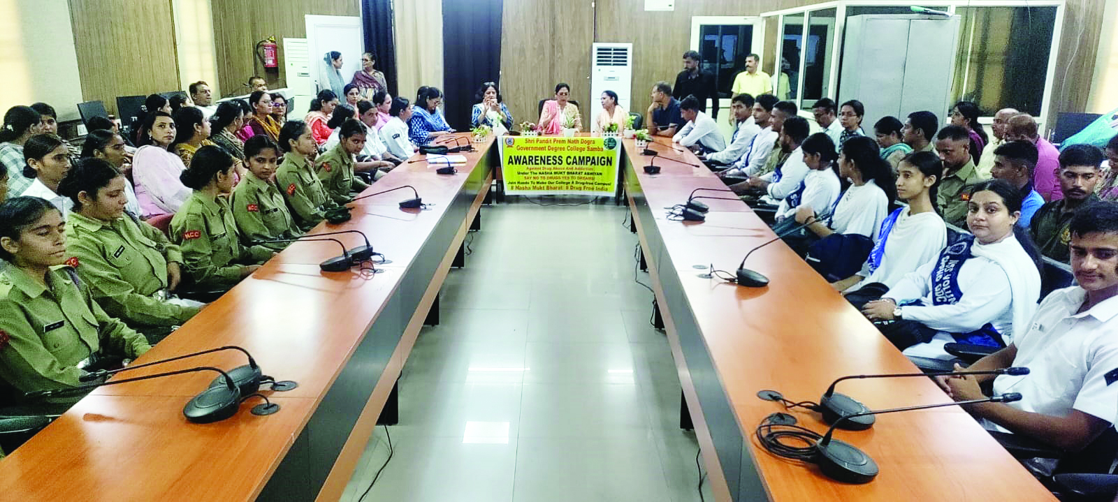 SPPND GDC Samba participates in nationwide launch of “Nasha Mukt Yuva for Viksit Bharat Sankalp Abhiyan”