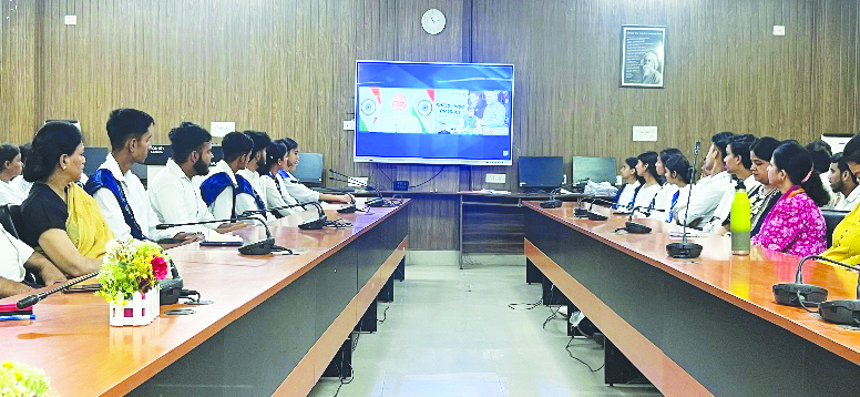 SPPND GDC Samba organises National Sports Day “Khelo India Samvaad” Programme