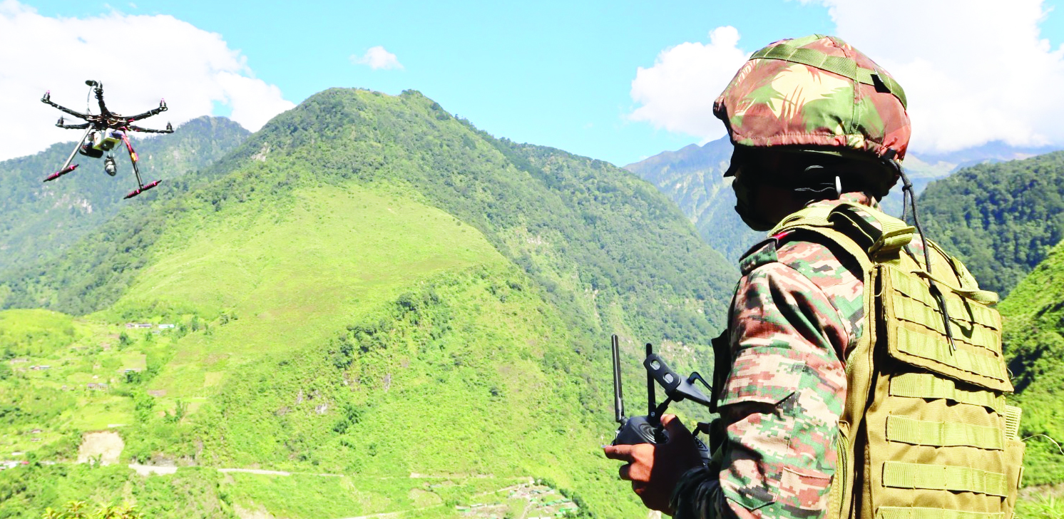 Security Forces foil drone intrusion along LoC in Jammu Kashmir