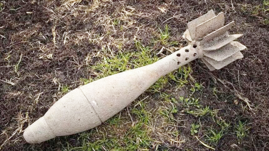Mortar Shell destroyed along LoC in Poonch Mortar Shell destroyed along LoC in Poonch